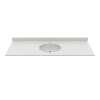 Ellipse 22 x 61 Single Bowl Vanity Top in Birch, VC02261.226