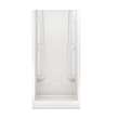 36 x 36 Veritek(TM) Pro Alcove Center Drain Four-Piece Shower in White, VP3636CS.010