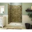Veritek(TM) Pro Alcove Shower Pan with Center Drain in White, VP4834CPANNS.010