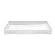Veritek(TM) Pro Alcove Shower Pan with Left Hand Drain in White, VP6030CPANL.010