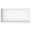 Veritek(TM) Pro Alcove Shower Pan with Right Hand Drain in White, VP6030CPANNSR.010
