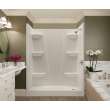 60 x 30 Veritek(TM) Pro Alcove Right Hand Drain Four Piece Shower in White, VP6030CSR.010