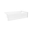 60 x 30 Veritek(TM) Pro Bathtub with Left Hand Drain in White, VP6030CTL.010