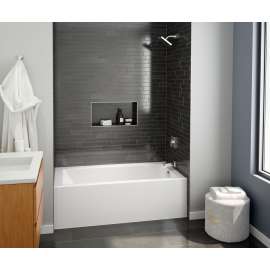 60 x 30 Veritek(TM) Pro Bathtub with Right Hand Drain in White, VP6030CTMMR.010