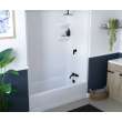60 x 30 Veritek(TM) Pro Alcove Left Hand Drain Four Piece Tub Shower in White, VP6030CTS2AL.010