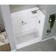 60 x 30 Veritek(TM) Pro Alcove Right Hand Drain Four Piece Tub Shower in White, VP6030CTSR.010