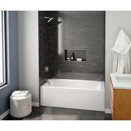 60 x 32 Veritek(TM) Pro Bathtub with Left Hand Drain in White, VP6032CTMINL.010