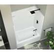 60 x 32 Veritek(TM) Pro Alcove Right Hand Drain Four Piece Tub Shower in White, VP6032CTSMINR.010