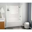 60 x 32 Veritek(TM) Pro Alcove Right Hand Drain Four Piece Tub Shower in White, VP6032CTSMINR.010