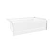60 x 36 Veritek(TM) Pro Bathtub with Left Hand Drain in White, VP6036CTL.010