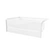 60 x 36 Veritek(TM) Pro Bathtub with Right Hand Drain in White, VP6036CTMR.010
