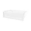 60 x 36 Veritek(TM) Pro Bathtub with Right Hand Drain in White, VP6036CTR.010