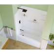 60 x 36 Veritek(TM) Pro Alcove Left Hand Drain Four Piece Tub Shower in White, VP6036CTSL.010