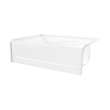 60 x 42 Veritek(TM) Pro Bathtub with Right Hand Drain in White, VP6042CTR.010