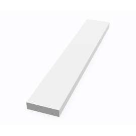 3/4" 3" x 18" Sidesplash - 17" & 19" Ellipse Vanity Tops in White, VT00019SS.010