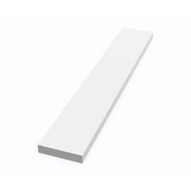 3/4" x 3" x 21" Sidesplash Ellipse Vanity Tops in White, VT00022SS.010