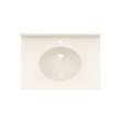 Ellipse 17 x 19 Single Bowl Vanity Top in Mountain Mist, VT01719.141