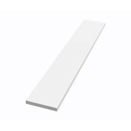 3/8" x 3" x 18" Sidesplash - 17" & 19" Ellipse Vanity Tops in White, VT01803SS.010