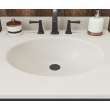 Ellipse 19 x 25 Single Bowl Vanity Top in Coastal Sands, VT01925.013