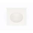 Ellipse 19 x 31 Single Bowl Vanity Top in Bisque, VT01931.018