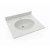 Ellipse 19 x 31 Single Bowl Vanity Top in Birch, VT01931.226