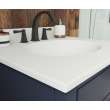 Ellipse 22 x 25 Single Bowl Vanity Top in White, VT02225.010