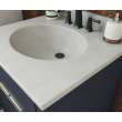 Ellipse 22 x 25 Single Bowl Vanity Top in Birch, VT02225.226