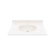 Ellipse 22 x 31 Single Bowl Vanity Top in Bisque, VT02231.018