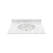 Ellipse 22 x 31 Single Bowl Vanity Top in Ice, VT02231.130