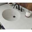 Ellipse 22 x 37 Single Bowl Vanity Top in Birch, VT02237.226