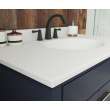 Ellipse 22 x 43 Single Bowl Vanity Top in White, VT02243.010