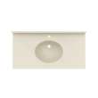 Ellipse 22 x 43 Single Bowl Vanity Top in Coastal Sands, VT02243.013
