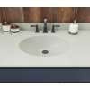 Ellipse 22 x 43 Single Bowl Vanity Top in Mountain Mist, VT02243.141