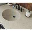 Ellipse 22 x 43 Single Bowl Vanity Top in Limestone, VT02243.218