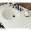 Ellipse 22 x 49 Single Bowl Vanity Top in Bisque, VT02249.018