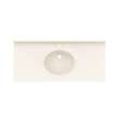 Ellipse 22 x 49 Single Bowl Vanity Top in Mountain Mist, VT02249.141