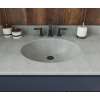 Ellipse 22 x 49 Single Bowl Vanity Top in Ash Gray, VT02249.203