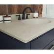 Ellipse 22 x 49 Single Bowl Vanity Top in Limestone, VT02249.218