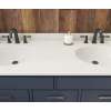 Ellipse 22 x 61 Double Bowl Vanity Top in Coastal Sands, VT022612B.013