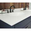 Ellipse 22 x 61 Double Bowl Vanity Top in Bisque, VT022612B.018