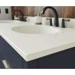 Ellipse 22 x 61 Double Bowl Vanity Top in Bisque, VT022612B.018
