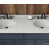 Ellipse 22 x 61 Double Bowl Vanity Top in Birch, VT022612B.226