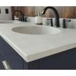 Ellipse 22 x 61 Double Bowl Vanity Top in Birch, VT022612B.226