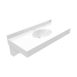Vanity Top Support Mounting Kit in White, VTS50ADA.010