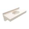Vanity Top Support Mounting Kit in Tahiti White, VTS50ADA.011