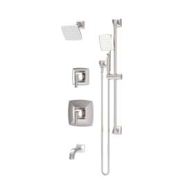 Oak Shower System Trim