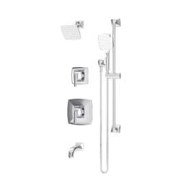 Oak Shower System Trim