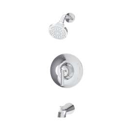 Birch Tub and Shower Trim Kit for Test Cap Valve