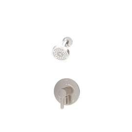 Solarity Shower Trim Kit with VersaFlex Integral Diverter/Volume Control for Test Cap Valve
