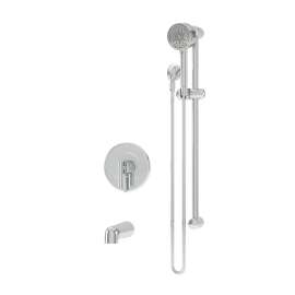 Dia Tub and Hand Shower Trim with VersaFlex Integral Diverter